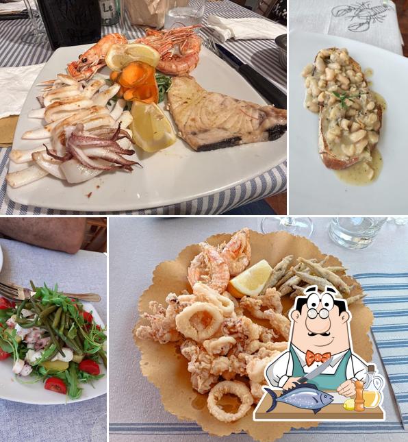 Salmone grigliato al Le scalette