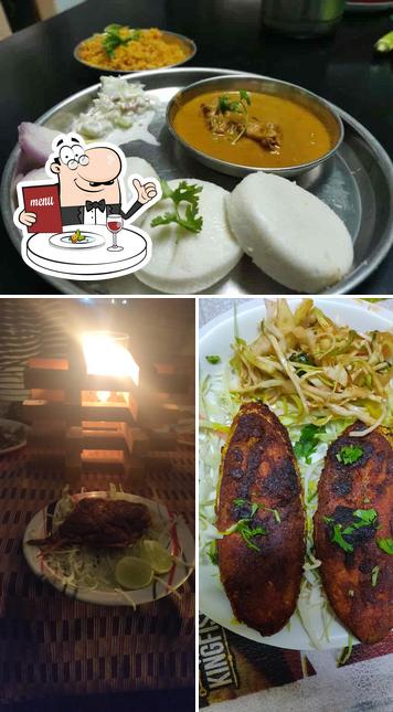 Meals at Machli seafood restaurant