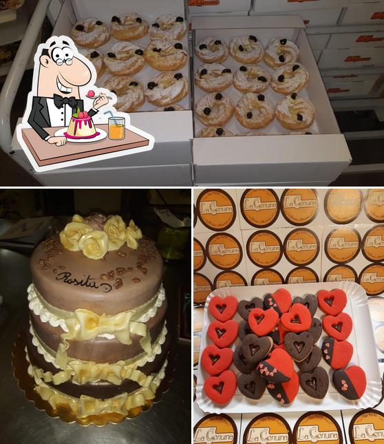 Pasticceria La Genuina propone un'ampia selezione di dolci