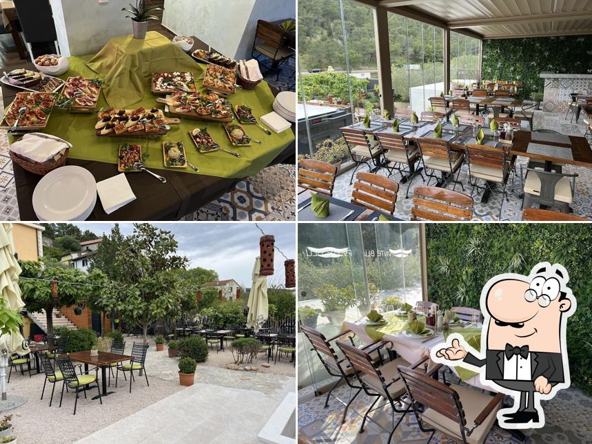 Gli interni di Restaurant Ponte Blu