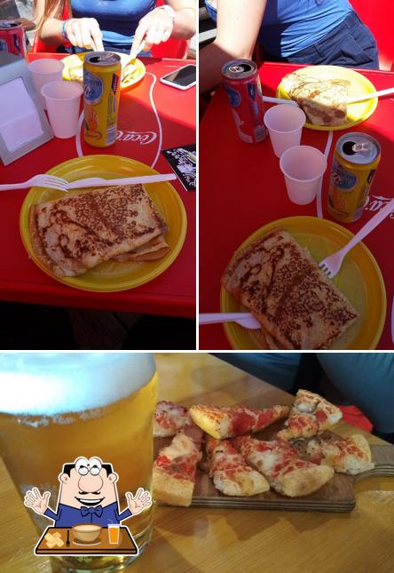 Dai un’occhiata alla foto che presenta la cibo e birra di Popeye gelateria creperia artigianale