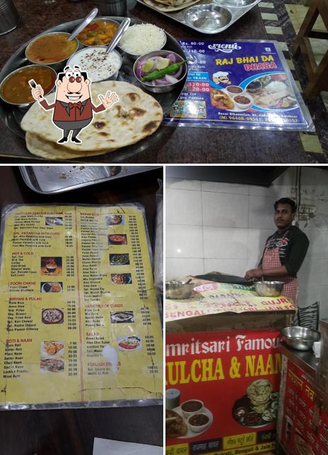 Food at SHARMA BHOJAN BHANDAR VAISHNO DHABA Da Dhabha