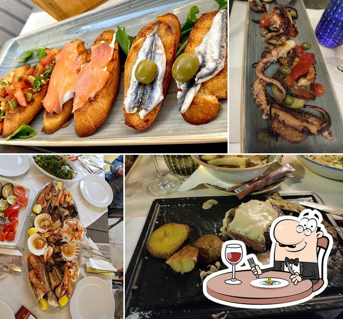 Platti al Restoran Porta Antica