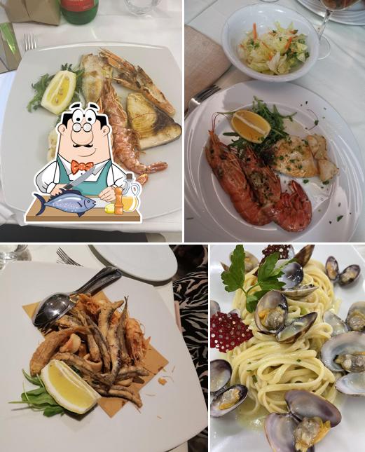 Salmone grigliato al Ristorante Hermanos