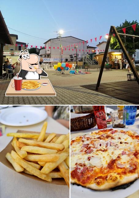 Patatine fritte al Sagra della Pizza - Lazzeretto