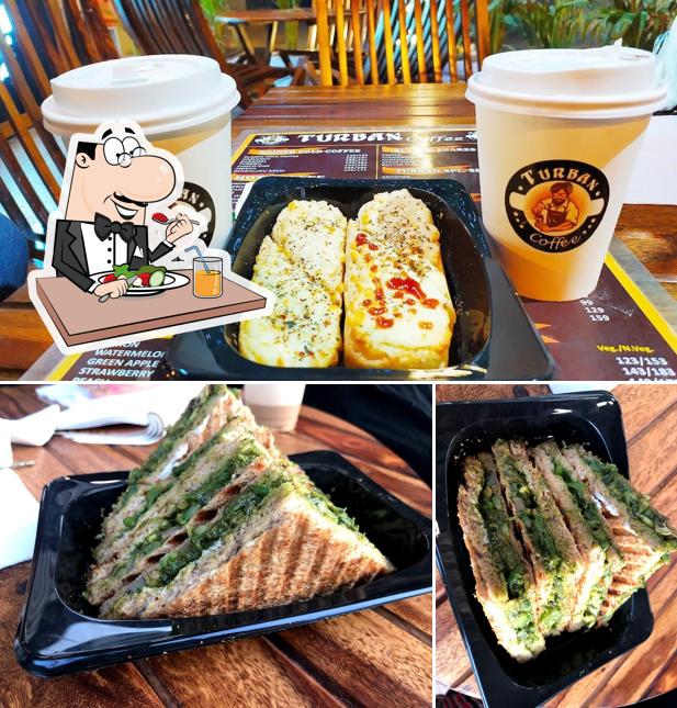 Food at Turban coffee