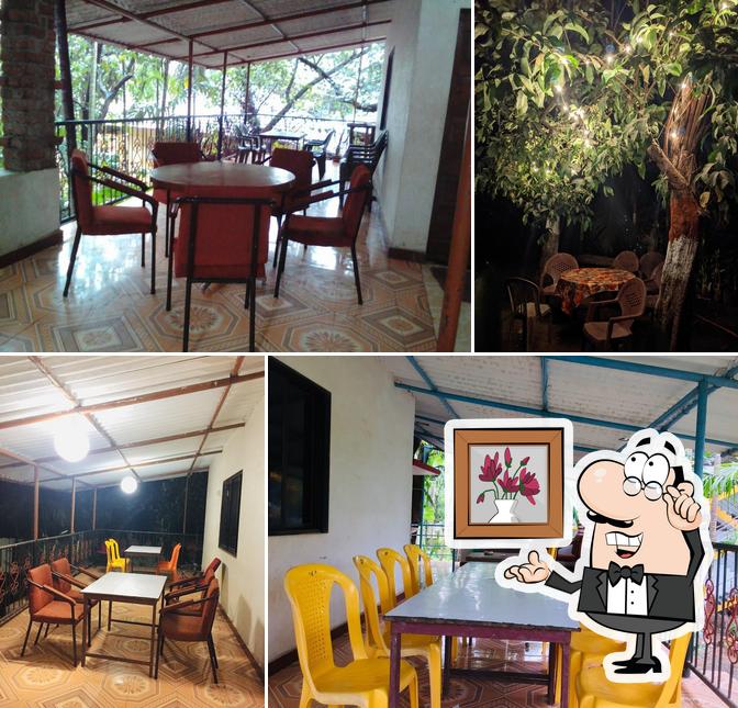 The interior of Vahalkar Resort