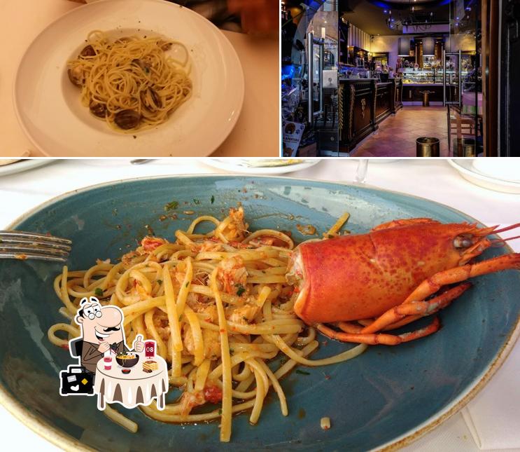 La foto di cibo e bancone da bar da Ristorante Pizzeria El Fontego