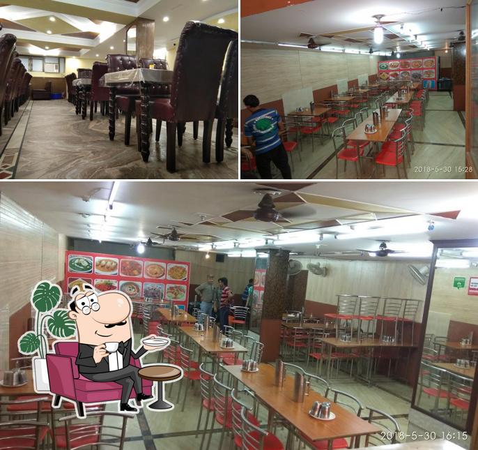 The interior of Sindh Restaurant