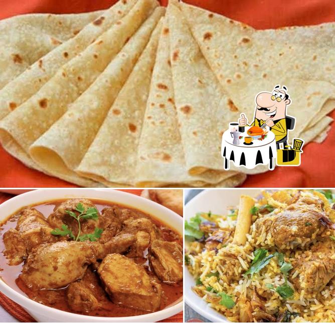 Food at Tripti Restaurant Amazing taste of chicken biryani