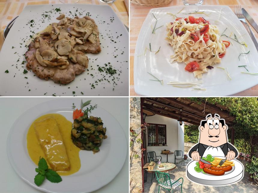 Cibo al Trattoria della Vigna
