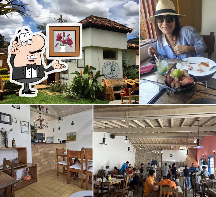 O interior do Estalagem do Sabor