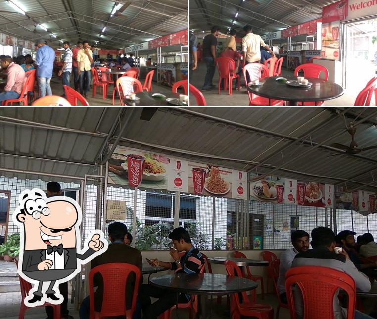 The interior of SRM University Canteen