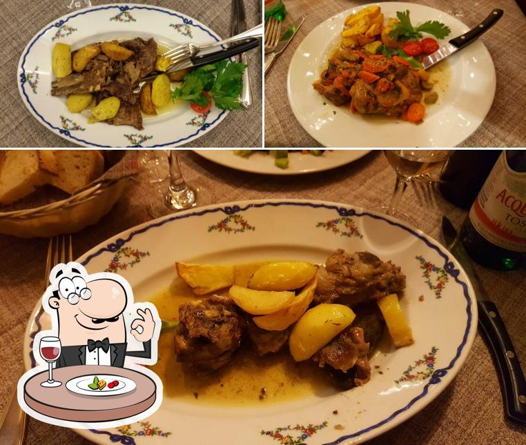 Platti al Trattoria Le Tavernelle