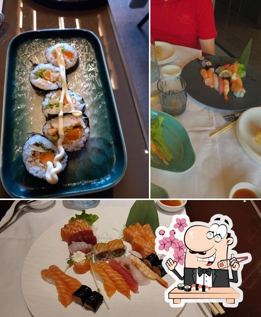 Ordina le varie opzioni di sushi