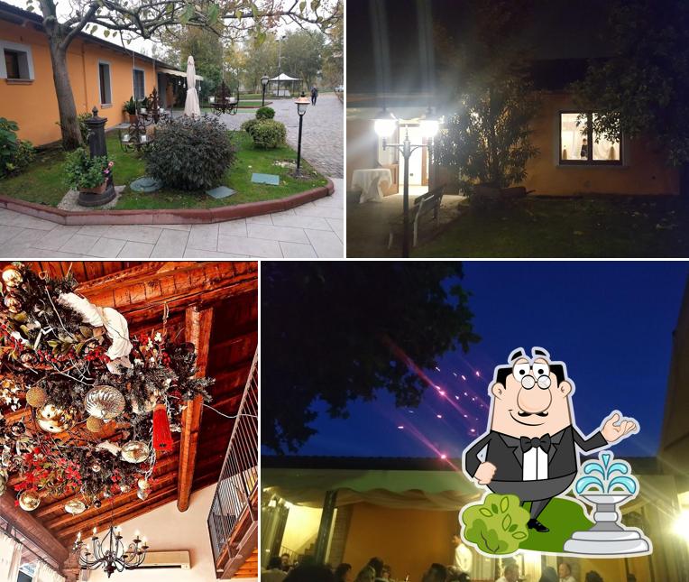 Puoi goderti l'aria fresca da seduto all'esterno di Agriturismo Le Fattorie