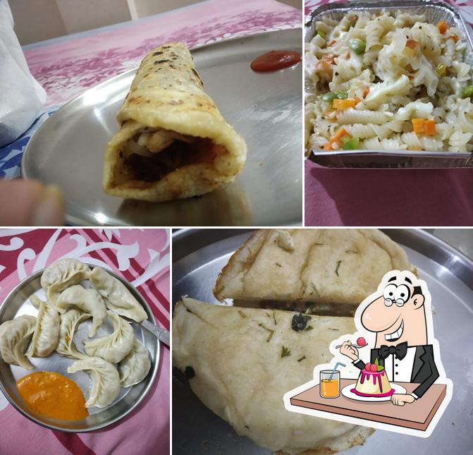 Ghar Dhaba, Dalkhola serves a selection of sweet dishes