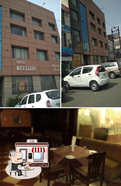 The image of exterior and interior at Hotel Nilgiri Restaurant
