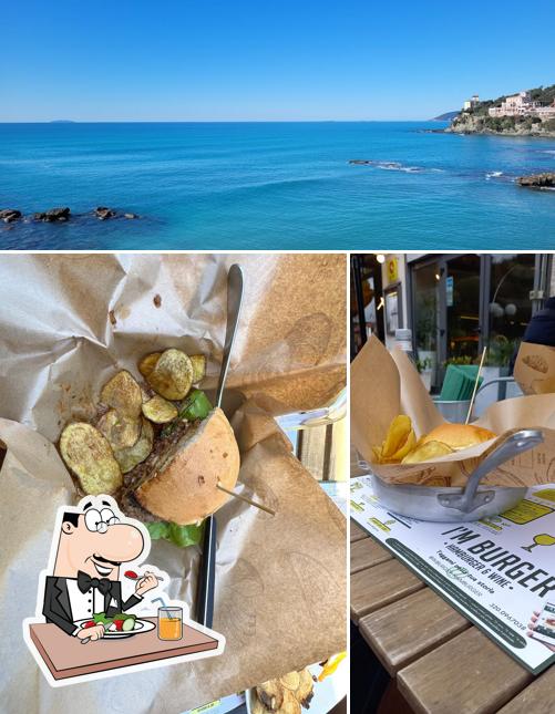 La cibo e esterno del ristorante
