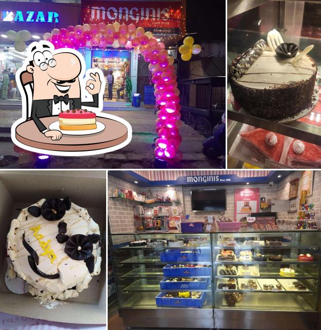 Cheesecake at Monginis Cake Shop