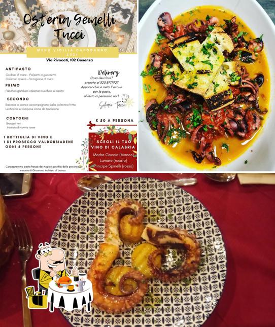 Cibo al Osteria Gemelli Tucci