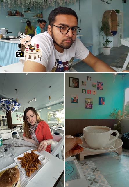 The restaurant's food and beverage
