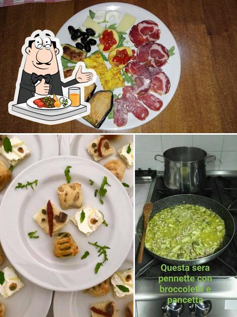 Cibo al Agriturismo B&B La Funicolare