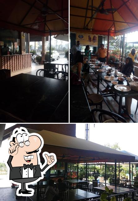 The interior of Apni Haveli Restaurant