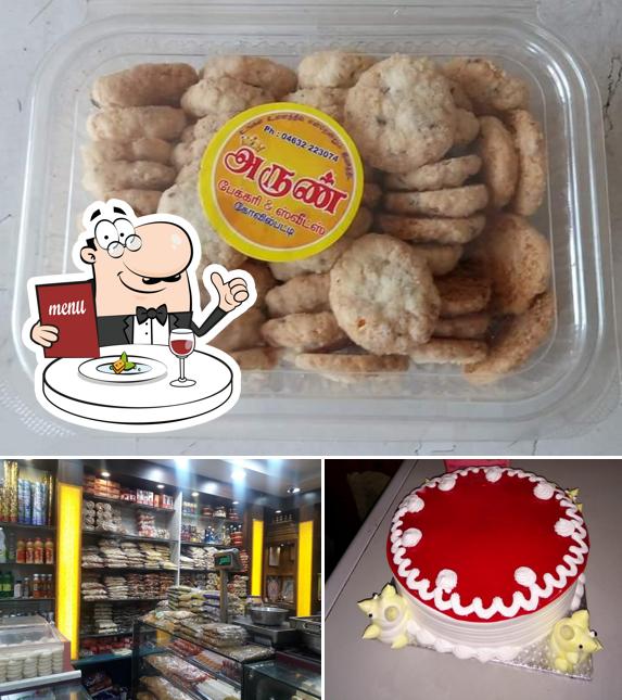 Food at Arun Bakery