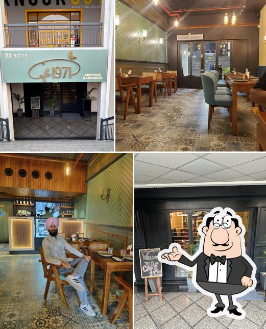 The interior of Cafe 1971