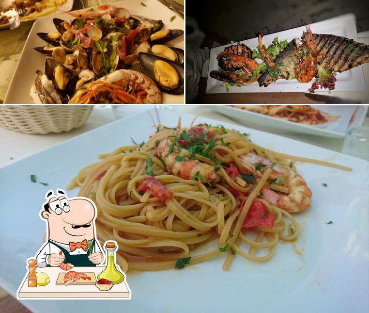 Prova tra i molti piatti di mare disponibili a Cap e Fierr - Ristorante - Bar - Spiaggia - Ischia