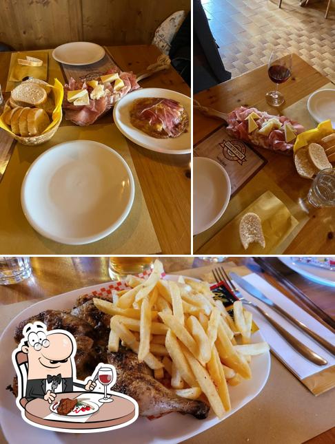 Prova i un pasto a base di carne a Country Speck