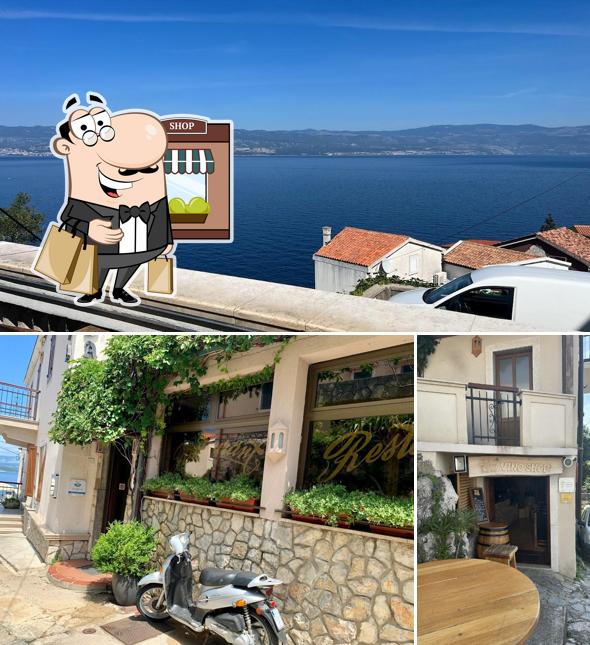 Gli esterni di Restaurant Konoba Nada, Vrbnik