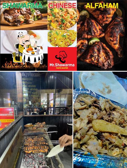 Food at MR SHAWARMA Cafe