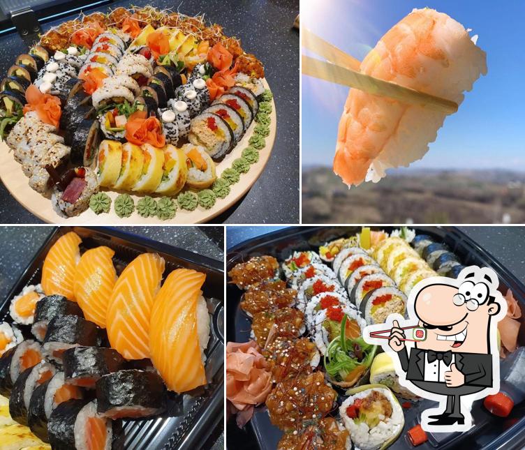 Prenditi le varie opzioni di sushi