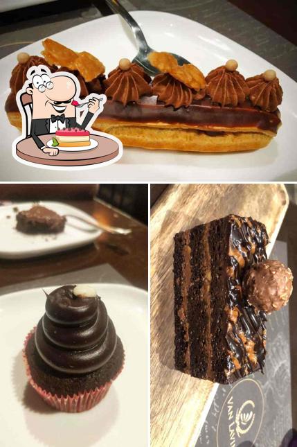 Van Lavino Cafe & Patisserie - Jubilee Hills offers a variety of sweet dishes