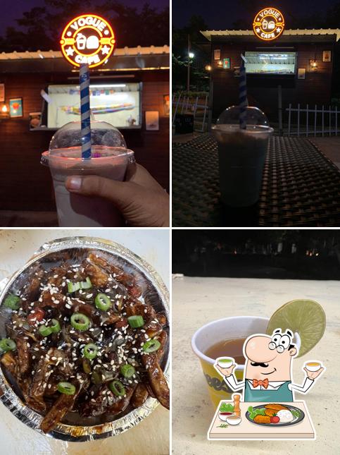 Food at Vogue Cafe