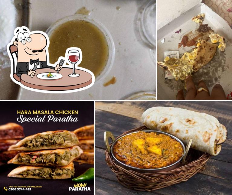 Meals at Wow paratha