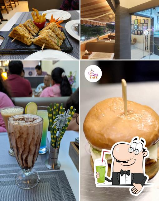 Try out various beverages offered by Envo Cafe