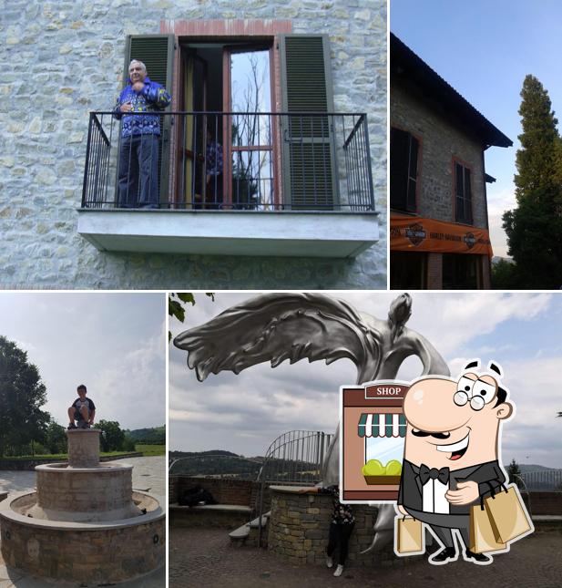 Goditi la vista dagli esterni di Tenuta Larenzania