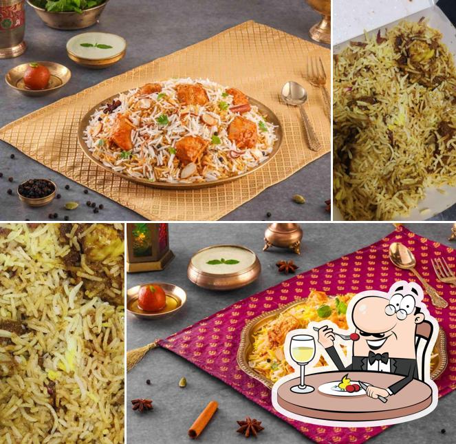 Food at Behrouz Biryani Dwaraka Vizag