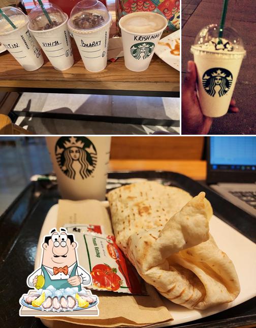 Oysters at Starbucks Coffee Vastrapur