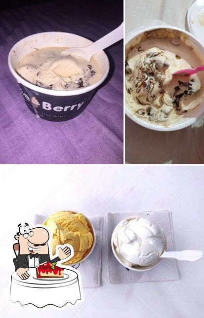 Creme Berry offers a selection of sweet dishes
