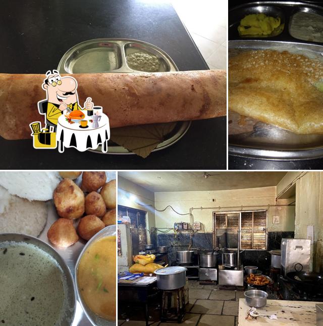 Food at Davangere Benne Dosa Center