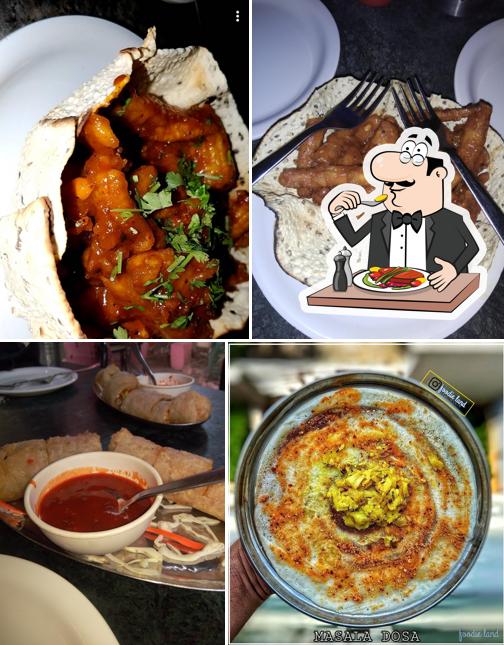 Meals at Foodies North Indian Restaurant Church Road MCC A Block Daavanagere