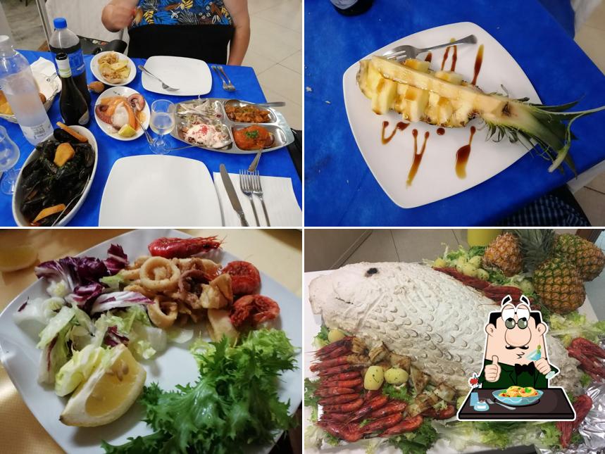 Cibo al La Scogliera Azzurra - Ristorante - Hotel - Lido
