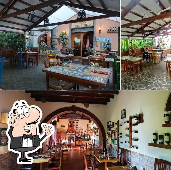 Gli interni di Osteria Il Ciliegiolo | Impruneta | Chianti |