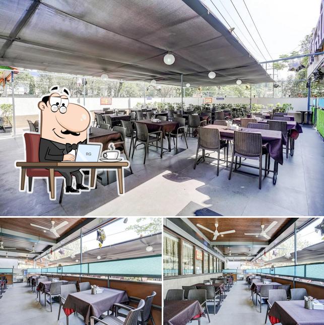 The interior of Pancharatna Family Restaurant & Bar