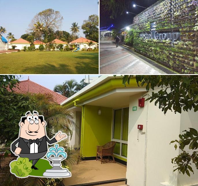 The outside part is an important feature of Panoramic Sea Resort