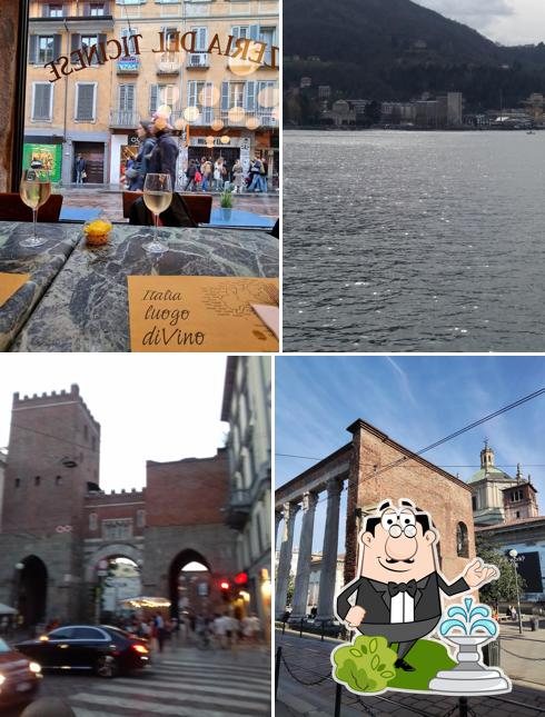 Gli esterni di Pizzeria Del Ticinese